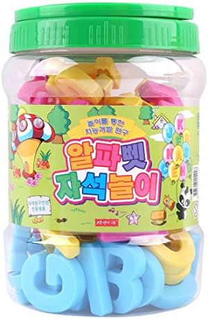 [Magnetopia] Magnetic Plastic Words Series (3 types) (uppercase alphabet)