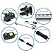 MingDak LED Aquarium Light Kit for Fish Tank,Underwater Submersible Crystal Glass Lights Suitable for Saltwater and Freshwater,42 LEDs,14.5-inch,Lighting Color White