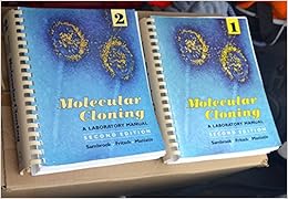 Molecular Cloning: A Laboratory Manual: Amazon.co.uk: Sambrook, Joseph