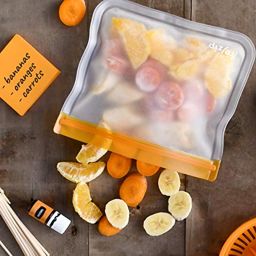 rezip 5Piece LayFlat Starter Reusable BPAFree Food Grade Storage Bag