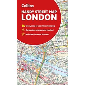Collins Handy Street Map London Landkaart – Gevouwen Kaart, 1 september 2019