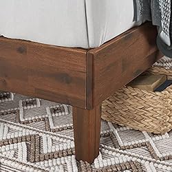 ZINUS Alexis Deluxe Wood Platform Bed Frame / Solid