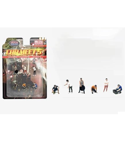 Amazon.com: American Diorama 1:64 Figure Set Chinese New Year CNY