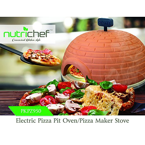 NutriChef Upgraded Electric Pizza Oven Artisan Version 1100 Watt