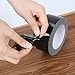 MATDOM Premium Black Gaffers Tape - Heavy Duty Water Cloth Tape For Fixing and Repair - 2