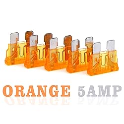 (20 pcs) 5 Amp Standard Blade Fuse, 5 A Automotive