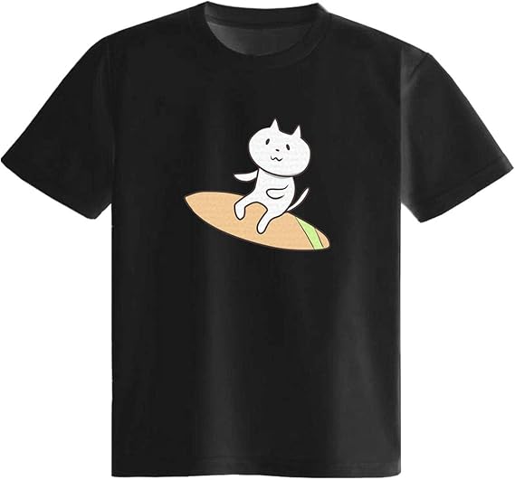 Amazon サーフィン Tシャツ 半袖 白 黒 かわいい カッコイイ シュール 面白い じょーく おもしろ ゆるい プレゼント Tシャツ カットソー 通販 Amazon サーフィン Tシャツ 半袖 白 黒 かわいい カッコイイ シュール 面白い じょーく おもしろ ゆるい プレゼント Tシャツ カットソー 通販