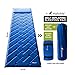 MalloMe Sleeping Pad Camping Air Mat – Inflating Mattress Bed for Backpacking Adults – Inflatable Ultralight Insulated Soft Foam Sleep Gear - Lightweight Travel Cot Roll Mats Accessories