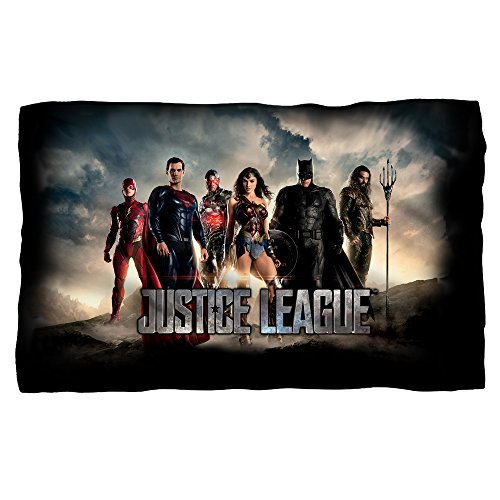 Time For Heroes -- Justice League Movie -- Fleece Throw Blanket