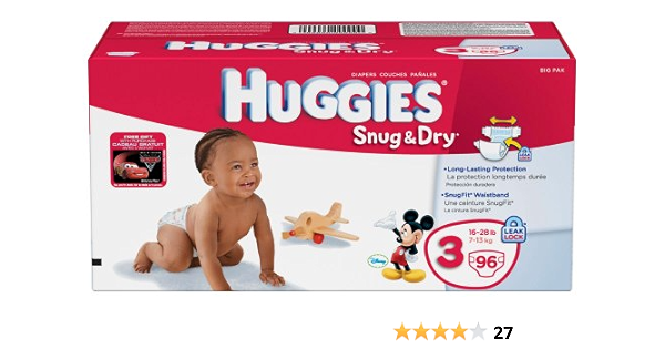 amazon huggies diapers size 3