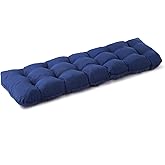 IPYNBAP Outdoor Bench Cushion, 48x18x5 Inch, Waterproof Bench Cushion for Outdoor/Indoor Furniture, Tufted Patio Bench Seat C