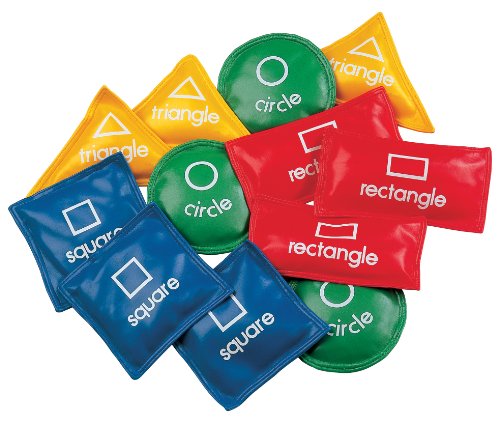 Champion Sports 5 Inch Geometric Bean Bag Set