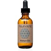 PAAVANI Ayurveda Nasya Oil, Organic Herb-Infused Nasal Oil with Brahmi | Organic sesame and sunflower base infused with gotu kola, brahmi, ashwagandha, tulsi and pure essential oils