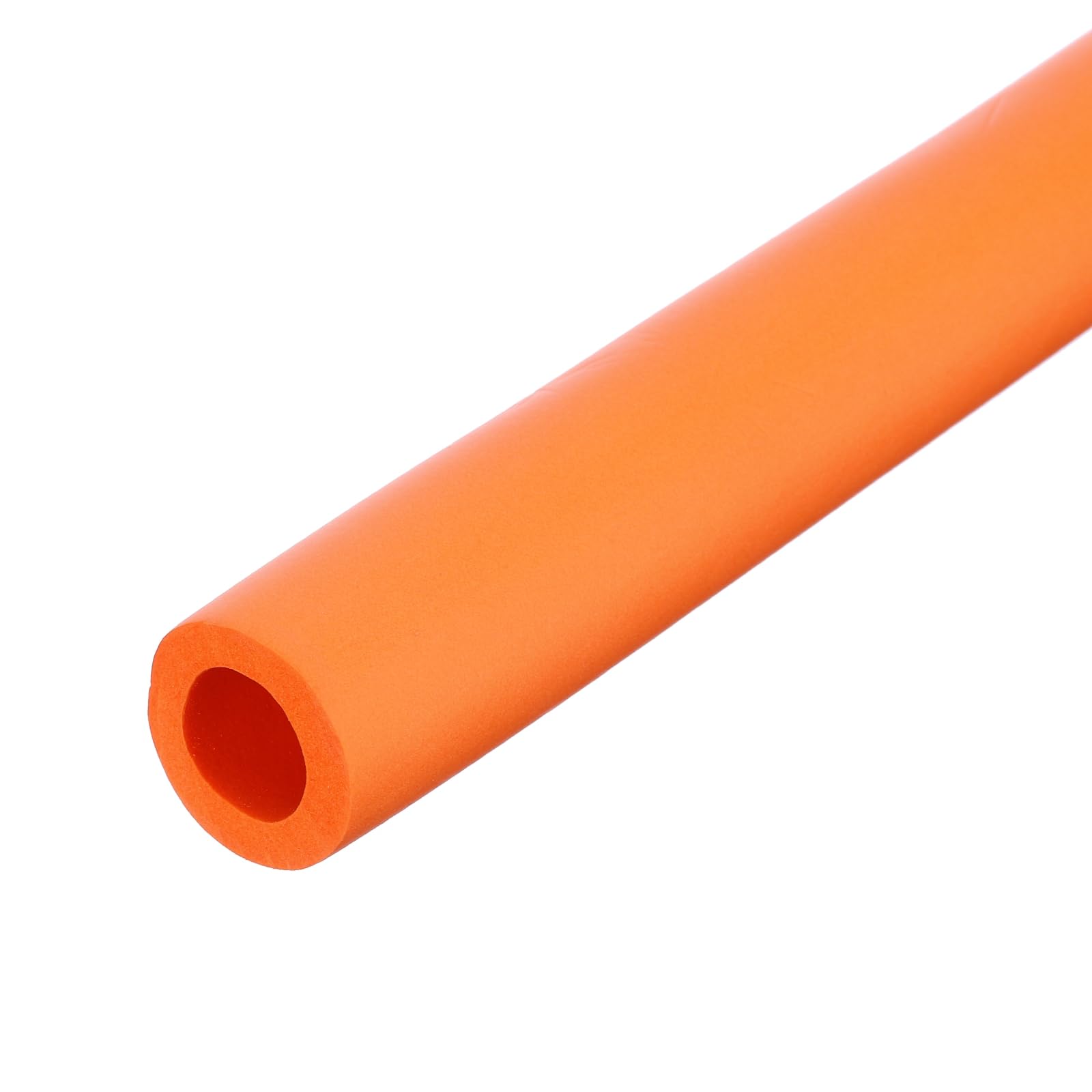 DMiotech Pipe Insulation Tube 18mm ID x 6mm Thick 24" Foam Grip Pipes Wrap Closed Cell Foam Tubing Non-Slip for Utensil Tools Handle Support 0.61m, Orange