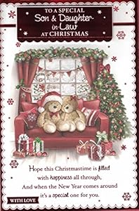 Son And DaughterinLaw Christmas Card ~ To A Very Special Son