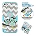 Touch 5,iPod Touch5, Case, iPod touch 5 Case Chevron Sleepy Owls, MagicSky High Impact Armor Case Cover Protective Case for Apple iPod Touch 5 5th Generation - 1 Pack(Sky Blue)