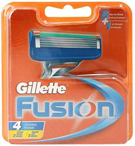 Carga Gillette Fusion 4 uds. #2 (7702018988792)