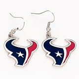 Houston Texans Earrings w/Clamshell
