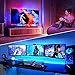 Tenmiro LED Strip Lights, 16.4ft LED Music Sync Color Changing Lights with 20keys Music Remote Controller and 12V Power Supply, SMD5050 RGB Led Strips for Room, Bedroom, TV, Party