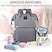 Wiscky Diaper Backpack Large Capacity Baby Bag Multi-Function Travel Nappy Nursing Bag