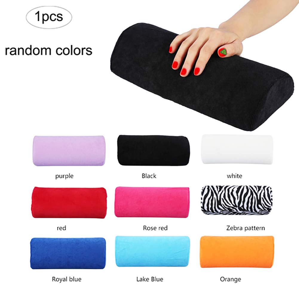 Hand Cushion Pillow Rest for Nail Art Manicure Salon Random color