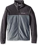 Columbia Men's Steens Mountain Full Zip 2.0, Shark/Grey Ash, X-Large