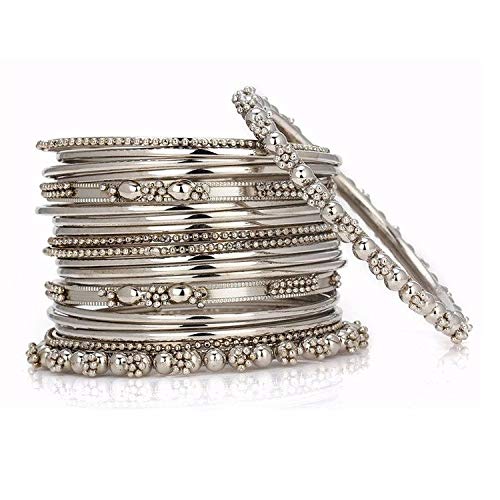Efulgenz Boho Vintage Antique Ethnic Gypsy Tribal Indian Oxidized Silver Plated Combo Bracelet Bangl - //medicalbooks.filipinodoctors.org