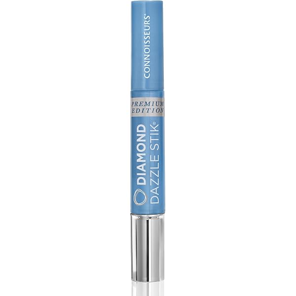 Stick Nettoyant Pour Diamants Et Pierres Précieuses Diamond Dazzle Stick - Marque Connoisseurs - Formule Nettoyante Rouge