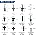 MATCC 350 Pcs Auto Clips Assortment Retainer Clips Push Trim Panel Body Interior Assortment Set Fit for GM Ford Toyota Honda Chrysler etc