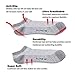 Bamboo Socks, Sunew Unisex Super Soft Cushioned Comfortable Wicking Moisture No Show/Low-cut Workout Socks 1/3/6 Pairs