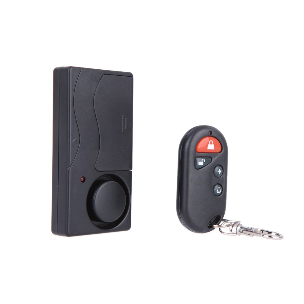 Amazon.com : Wireless Remote Control Vibration Alarm Home Security Door Window Motorcycle Bike Car Alarm Detector Burglar Alarm Alarme 105db : Everything ...