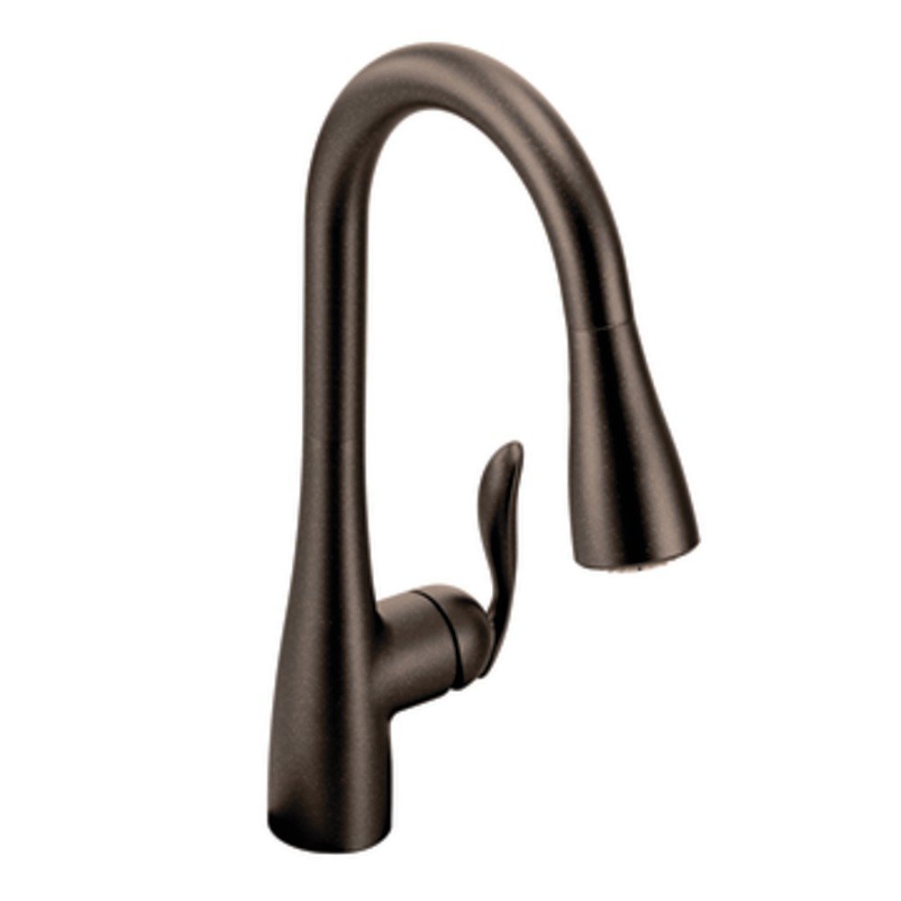 Best Moen Kaden Single-Handle Pull-Down Sprayer Kitchen Faucet