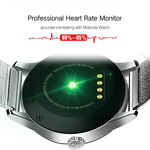 SMA 09-3 Fitness Tracker Smart Watch for Men Activity Tracker Heart Rate Monitor Fitness Watch IP54 Waterproof Smart Watches Step Tracker Watch
