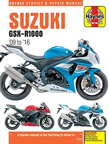 Suzuki GSX-R600 & GSX-R750 from 2006-2016 Haynes Repair Manual