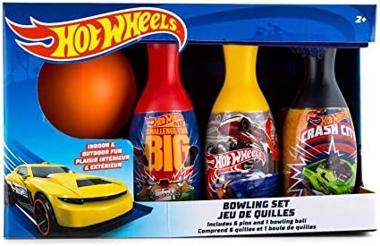 hot wheels bowling set