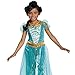 Jasmine Deluxe Disney Princess Aladdin Costume, Medium/7-8