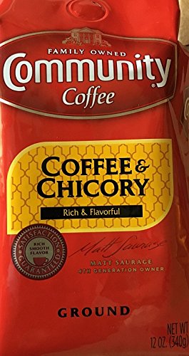 image for Community Coffee & Chicory (4-Pack), red bag