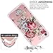 iPhone 7 Case, JAHOLAN Floral Design Flower Printed Shockproof Hard Plastic Slim Clear Case with TPU Bumper Protective Back Phone Case Cover for Apple iPhone 7, Red Peony