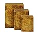 Deco 79 Wooden Decorative Box Faux Storage Book Book Shaped Boxes with World Map Cover, Set of 3 Decorative Keepsake Boxes 15