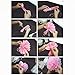Fonder Mols Blush Pink Green Ivory Tissue Pom Poms Kit for Baby Shower, Bridal Shower, Wedding, Bachelorette, Birthday Party Paper Flowers Decorations(Set of 21)