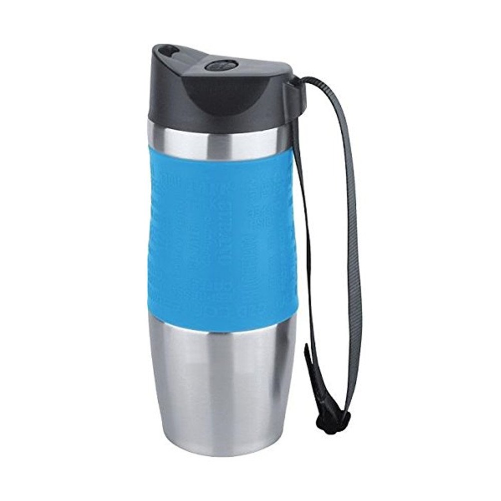 Vacuum Insulated Travel Coffee Mug, Stainless Steel, 100 Leak Proof