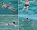 Aolvo Water Aerobics Dumbbells, Water EVA Foam Barbells Exercise Hand Bars Pool Resistance Exercises Equipment for Training Yoga Fitness Improve and Pool Sports Women/Men,Set of 2