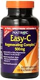 Natrol Easy-c Regenerating Complex 500mg with Bios Vegi Capsules, 120-Count