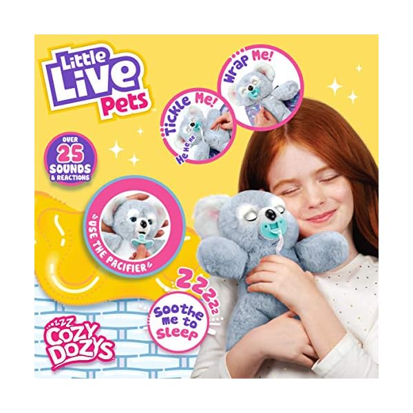 Little Live Pets 674 26233 EA Pets Cozy Dozy, Kip The Koala