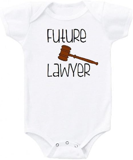 lawyer baby onesie