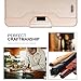 FYY Leather Case with Mirror for iPhone SE Case 2022 (3rd Gen)/iPhone SE Case 2020 (2nd Gen)/iPhone 7 Case/iPhone 8 Case 4.7