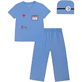 LENSOUS Baby Boys' Doctor Costume Bodysuit