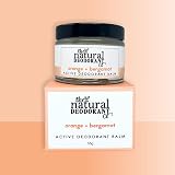 The Natural Deodorant Co Active Orange Bergamot 55g Aluminium Plastic Free view 5