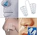 Anti-Snoring Nasal Dilator Aid, Snoring and Congestion Management Tool Catered to Men and Women with Heavy Breathing Issues, No More Adhesives, Medications or Creams (8PCS)