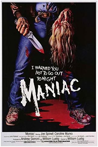 Maniac Poster Movie (27 x 40 Inches - 69cm x 102cm) (1980)